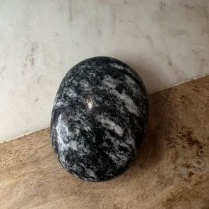 Zebra Jasper large palm stone